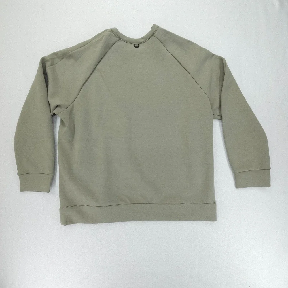 Nike Crewneck Sweatshirt Mens L Light Army/Green 24.7 ImpossiblySoft Dri-Fit NWT